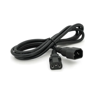 Кабель живлення C13 to C14 1.8m 0.75mm2 OEM Voltronic (PC-IEC C13-C14 CCA18) изображение 1