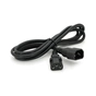 Кабель живлення C13 to C14 1.8m 0.75mm2 OEM Voltronic (PC-IEC C13-C14 CCA18) - уменьшенное изображение 1