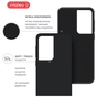 Чохол до мобільного телефона Intaleo SoftShell Samsung Galaxy S21 Ultra Black (1283126563607) - зменшене зображення 5
