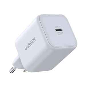 Зарядний пристрій UGREEN USB-C GaN 45W X524 white (65053) зображення 1