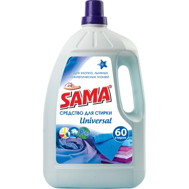 Гель для прання Sama Universal 3 л (4820020263676) - зображення 1