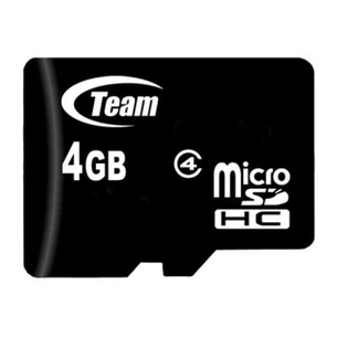 Карта пам'яті Team 4GB MicroSDHC Class 6 (TUSDH4GCL603) зображення 1