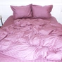 Підковдра MirSon Satin Stripe 30-0008 Smoky Pink 200х220 см (2200005250457) - зменшене зображення 1