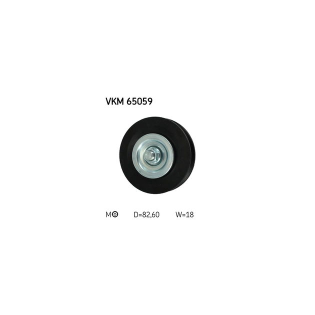 Натяжитель ремня с роликом SKF VKM 65059 - изображение 1