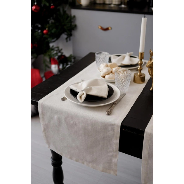 Доріжка на стіл Прованс Перлина White 40х180 см (037581) - picture 8