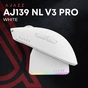 Мишка Ajazz AJ139 Near Link V3 Pro+ Wireless/Bluetooth/USB White (AJ139-NL-V3-PRO-W) - зменшене зображення 6