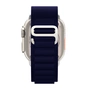 Ремінець до смарт-годинника Armorstandart Alpina Band для Apple Watch 49/46/45/44/42 (Series 1-3) Dark Blue (ARM74200) - зменшене зображення 6