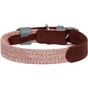 Нашийник для тварин WAUDOG Classic зі шкіри та відновленої бавовни S 15 мм х 27-36 см коричневий (58906) - зменшене зображення 2