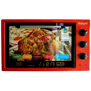Електропіч Saturn ST-EC3802 Red зображення 1