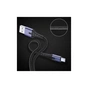 Дата кабель USB 2.0 AM to USB-C 2.0m 3A LED black Essager (EXCT-XGA0G) - зменшене зображення 5
