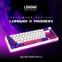 Клавіатура Lorgar KBP70MW Pro RGB Wireless/Bluetooth/USB UA White (LRG-KBP70MW-WH-US) - зменшене зображення 2