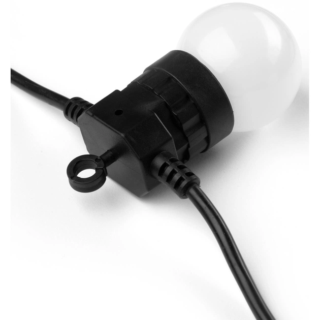 Гірлянда Twinkly Smart LED Twinkly Festoon RGB 20, G45, Gen II, IP44, 10м, чорний (TWF020STP-BEU) - picture 9