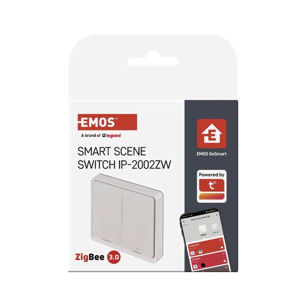 Розумний вимикач EMOS H5012 2 buttons ZigBee 3.0 (H5012) - picture 12