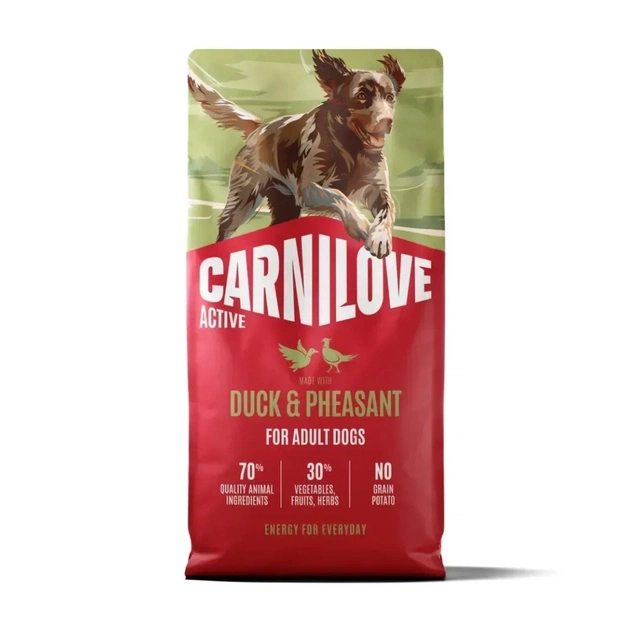 Сухой корм для собак Carnilove Active Duck & Pheasant 12 кг (8595602581177) - изображение 1