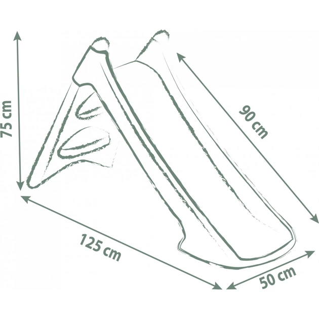 Горка Smoby Life с водным эффектом, голубовато-бежевая (7600820630) - изображение 4