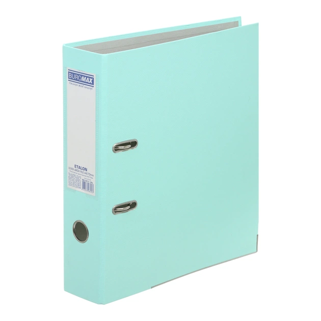 Папка - реєстратор Buromax Pastel A4 70 мм М'ятна (BM.3017-38c) - зображення 1