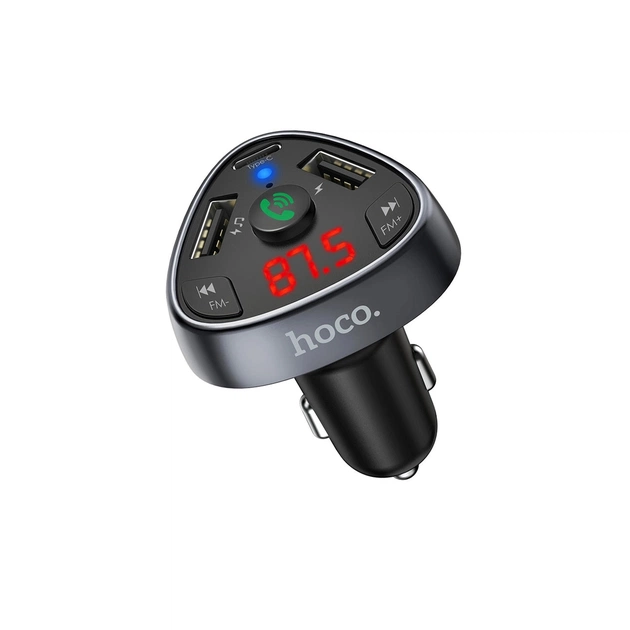 FM модулятор HOCO E51, Black, Box (HOCO E51) - picture 1