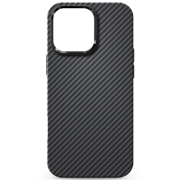 Чохол до мобільного телефона Armorstandart LikeCarbon2 MagCase для Apple iPhone 14 Pro Max Black (ARM84501) - зображення 1