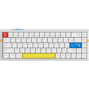 Клавіатура ATK RS6 Ultra Aluminum Hall Effect ENG White (ATK-RS6-ULTRA-WHT) зображення 1