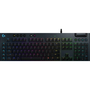 Клавіатура Logitech G815 Lightsync RGB Mechanical GL Linear USB UA Black (920-009008) зображення 1