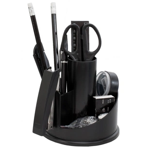 Настільний набір H-Tone 12 предметів, чорний (KIT-HT-JJ41006) зображення 1