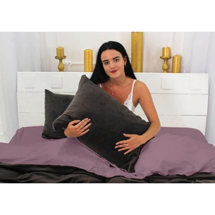 Постільна білизна MirSon Велюр Winter Delicate 28-0070 Camomilla King Size (2200004037219) зображення 1