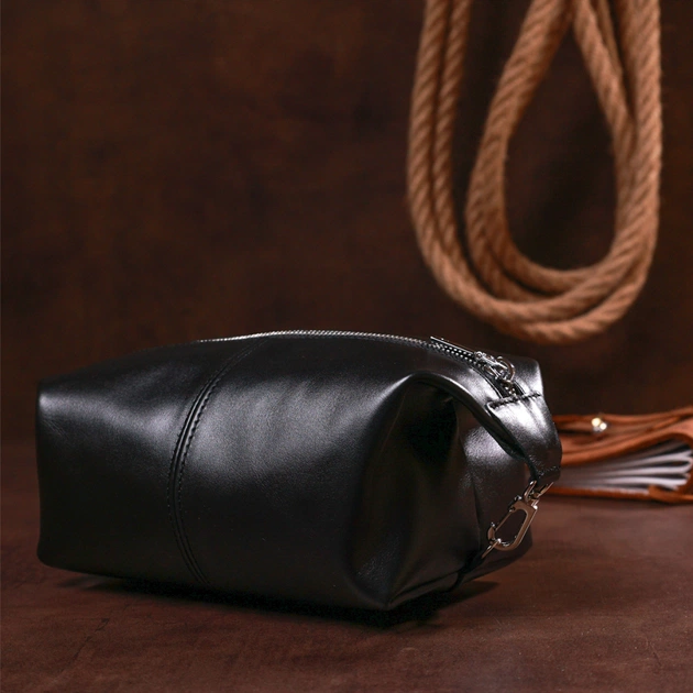 Косметичка Shvigel Глянцевая Черная (16403) - изображение 5