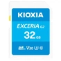 Карта пам'яті Kioxia 32GB SDXC class 10 UHS-I U3 V30 Exceria G2 (LNEX2L032GG4) - зменшене зображення 1