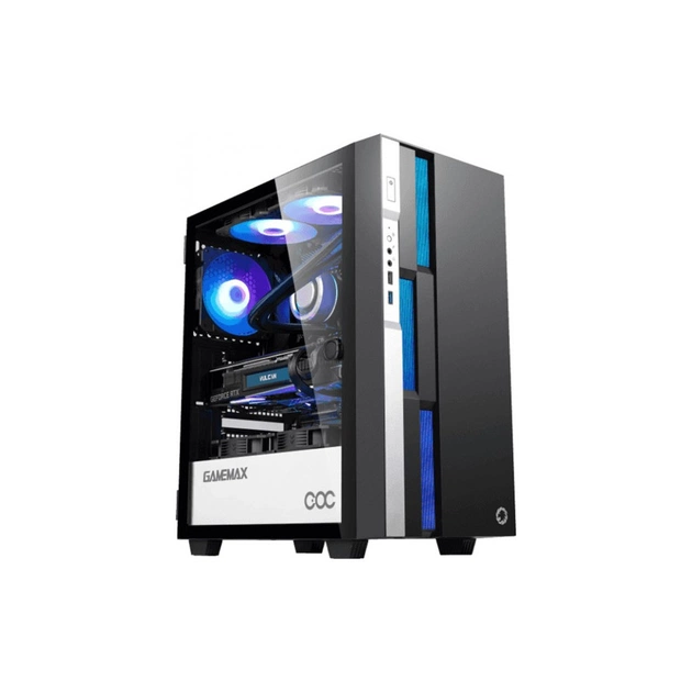 Корпус Gamemax Brufen C3 BW - зображення 1