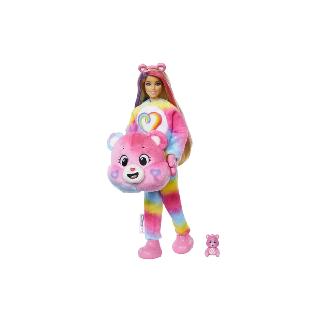 Лялька Barbie Cutie Reveal Care bears Нова хвиля Ведмедик Єдність (JFV60) - изображение 1