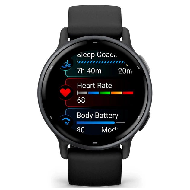 Смарт-годинник Garmin vivoactive 5, Black/Slate, GPS (010-02862-10) - picture 8