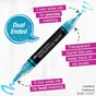 Набір маркерів Faber-Castell акрилові двобічні Black Edition Shake & Paint Acrylic Marker, 6 кольорів металіків (33049) - зменшене зображення 3