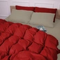 Постельное белье MirSon 004-009 Cappuchino/Red Фланель 2x143x210 Семейный (2200009658976) - уменьшенное изображение 6