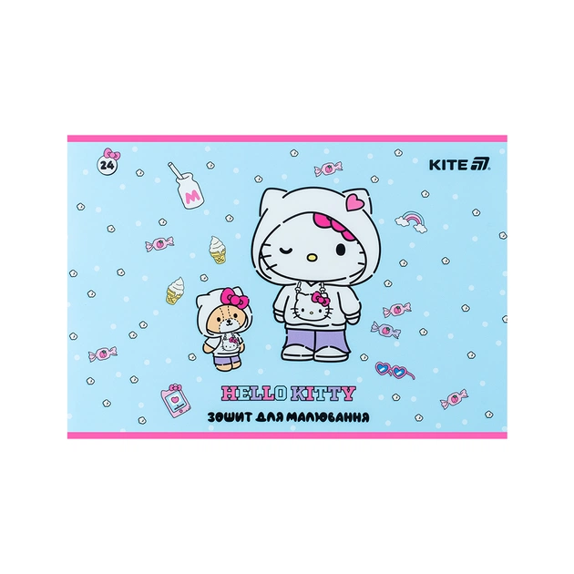 Альбом для малювання Kite Hello Kitty, 24 аркуша (HK25-242-1) - зображення 3