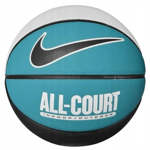 М'яч баскетбольний Nike Everyday All Court 8P Deflated чорний, білий, бірюзовий Уні 7 N.100.4369.110.07 (887791750679) зображення 1
