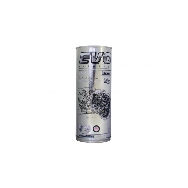 Моторное масло EVO E5 10W-40 SM/CF 1L (E5 1L 10W-40) - изображение 1