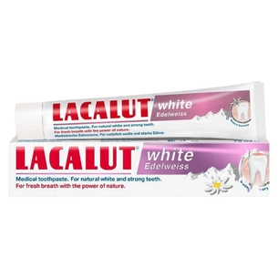Зубна паста Lacalut white Едельвейс 75 мл (4016369699621) зображення 1