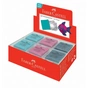 Ластик Faber-Castell «Клячка» TREND в пластиковой коробке, цвета ассорти (29896) - уменьшенное изображение 5
