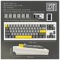 Клавіатура Epomaker Shadow-X 70 Wisteria Linear Switch Hot-Swap LCD Screen RGB Wireless/Bluetooth/USB UA White (SHX-W-WL) - зменшене зображення 11