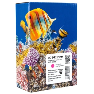 Картридж Barva Canon PFI-107M (6707B001) 130 мл, Magenta (IC-PFI107M) зображення 1