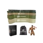 Еспандер U-Powex Pull up band набір 5шт 2.3-18.1kg Olive (UP_1060_5in_Olive) - уменьшенное изображение 10