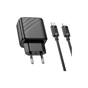 Зарядний пристрій HOCO CS23A USB-C PD30W + 1xUSB QC3.0 + cable USB-C to Lightning black (6942007609951) - зменшене зображення 3