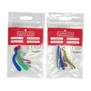 Силикон рыболовный Harpoon ТЕП Swing Impakt 2,5" MIX1 4шт (7407000009201) изображение 1
