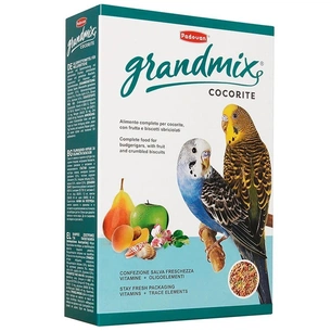 Корм для птахів Padovan GrMix Cocorite для хвилястих папуг 1 кг (8001254001838) изображение 1