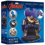 Пазл Trefl Wooden Marvel Heroes Танос на троні 160 елементів (5900511201840) - зменшене зображення 1