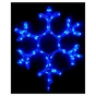 Гірлянда Delux Motif flash Snowflake 40 см синій P44 EN (90012962) - зменшене зображення 1
