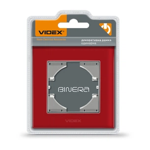 Рамка Videx VF-BNFRG1H-RD изображение 1