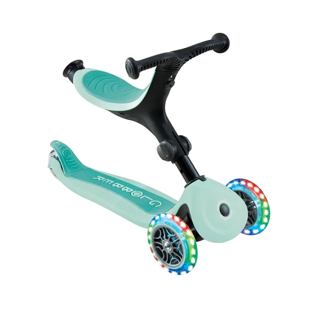 Самокат Globber серії Go Up Active 360 м'ятний Колеса з підсвічуванням (749-206) - изображение 10