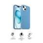 Чохол до мобільного телефона Armorstandart ICON2 MagSafe Apple iPhone 15 Light Blue (ARM77012) - зменшене зображення 3