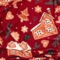 Плед Ardesto Christmas Flannel 160х200см, 100% поліестер, імбирні будиночки (ART0121PB) - зменшене зображення 2